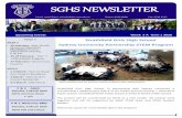 SGHS NEWSLETTER · Cross Country carnival on 11th May 2020. TRAVEL: All students will be travelling by buses, organised by the school, to and from the venue ac-companied by staff