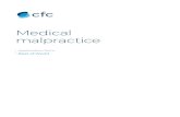 Medical malpractice - CFC Underwriting · Medical Malpractice Corporate Insurance application form REST OF WORLD 1.6 Please state whether there is any overseas corporate entity or