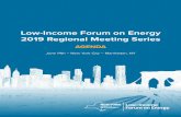 Low-Income Forum on Energy 2019 Regional Meeting Series€¦ · Access to Clean Energy in New York State ... new, City-based Property Assessed Clean Energy (PACE) program to enable