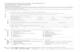 South Dakota Bureau of Administration · South Dakota Streamlined Sales Tax Agreement Certificate of Exemption Warning to purchaser: This is a multi-state form. Not all states allow