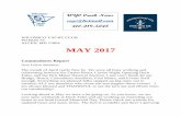WICOMICO YACHT CLUB ALLEN, MD 21804 MAY …...WICOMICO YACHT CLUB PO BOX 73 ALLEN, MD 21804 MAY 2017 Commodores Report Dear Fellow Members: The month of April really flew by. We were
