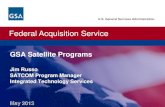 Federal Acquisition Service · Dedicated bandwidth on a communications satellite in any COMSATCOM frequency band Satellite bandwidth and power only Also includes all services necessary