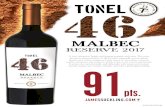 TONEL 19 MALBEC RESERVE 2017 TONEL MALBEC …...reserve 2017 tonel malbec mendoza argentina jamessuckling.com  . created date: 12/18/2017 2:28:38 pm ...