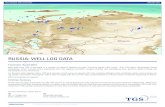 Bhutan RUSSIA: WELL LOG DATA Bangladesh Egypt · Russia well log data is available via LOG-LINE Plus! ®, an online gateway to TGS’ collection of well log and other borehole-related
