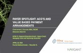 PAYER SPOTLIGHT: ACO’S AND · 1 / ©2018 NAVIGANT CONSULTING, INC. ALL RIGHTS RESERVED CHRISTOPHER J. KALKHOF, MHA, FACHE MANAGING DIRECTOR HFMA FL Regional Education Event - Space