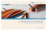 Informe sobre Programas de Becas Educativas en ... - BBVA · Informe sobre Programas de Becas Educativas en Argentina Originadas y Financiadas por el Sector Privado y las Organizaciones