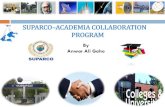 SUPARCO ACADEMIA COLLABORATION PROGRAM€¦ · Internship Program Internships provide an excellent opportunities to students to gain hands-on work experience Internship opportunities