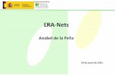 Anabel de la Peña - ³n/Lists/Proyectos internacionales... · SUSAN Investigación en producción animal Consolidación de los equipos nacionales e internacionales ARIMNET 2 Investigación