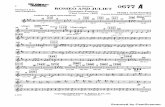 Scanned by CamScanner · Trumpet 2 in Bb to Mily Balakirev ROMEO AND JULIET Overture-Fantasy PETER 1. TCHAIKOVSKY (Third Version, 1880) Practical Performing Edition by Howard K. Wolf