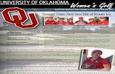 Sooners Claim Their First Title of Drouin Era€¦ · Mueller’s October resume consisted of multiple school records and career highs. The Evansville, Ind., native claimed her fi