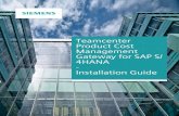 Teamcenter Product Cost Management Gateway for SAP S ...€¦ · Security Considerations ────────────────────────────────────