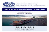 Going Global - ARDA2016 Executive Forum MIAMI Hyatt Regency Miami January 26-27, 2016. PRESENTING Going Global