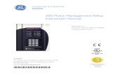 GE Grid Solutions€¦ · © 2008 GE Multilin Incorporated. All rights reserved. GE Multilin 369 Motor Management Relay instruction manual for revision 3.2x. 369 Motor Management
