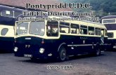 Pontypridd UDC/ Taff-Ely District Council 1905-1986 · Pontypridd UDC/ Taff-Ely District Council 1905-1986 3 Authority to construct a tramway in Pontypridd was given under the Pontypridd