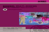 BARREL MULTI-MIXERS barrel multi-mixers wheelman ii & minuteman ii: portable multi-mixers mortar, stucco,