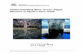 Understanding Blue Green Algae Blooms in Myall Lakes NSW · 2015-03-06 · Understanding Blue Green Algae Blooms in Myall Lakes NSW. NSW Department of Infrastructure, Planning, and