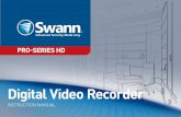 Digital Video Recorder - Appliances Online · 2016-02-11 · Digital Video Recorder INSTRUCTION MANUAL. 2 Important Information FCC Verification This equipment has been tested and