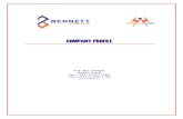 COMPANY PROFILE - Bennett · 2008-01-29 · COMPANY PROFILE P.O. Box 103825 Dubai, U.A.E Tel: +971-4-337-1798 Fax: +971-4-337-1799