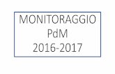 MONITORAGGIO PdM 2016-2017 · Esiti secondaria 2016-17 Non ammessi: confronto ultimi 4 anni Anno scolastico Classi prime 163 alunni nel ... confermati i buoni esiti della scuola secondaria.