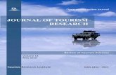 JOURNAL OF TOURISM RESEARCH · Journal of Tourism Research: Volume 13 1 Published by: 13 Gr. Kydonion, 11144 Athens, Greece Tel: + 30 210 3806877 Fax: + 30 211 7407688 URL: Εmail: