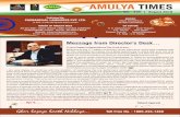 Amulya Times Vol-17 - 270719 MK Tmes/PDF... · 2019-09-06 · Amulya Mica Group I Meet -2019 mu ya Mica G Weleo a. nnual S / roup t-201, 2-uw ".nnual ones Amulya Mica Group elcomes