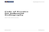 Code of practice for industrial radiography: draft for consultation · 2019-03-04 · Protection and safety – the protection of people against exposure to ionising radiation and