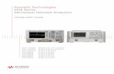 Keysight Technologies PNA Series Microwave Network Analyzers · erals for the PNA Series microwave network analyzers. This guide should be used with the Keysight PNA Series Microwave