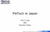 FinTech in Japanfintechcity.com/download/i/mark_dl/u/4012247731... · Establish “SBI Ripple Asia” with Ripple in USA. Launch “30 billion Yen FinTech Fund” with regional banks