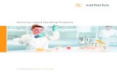 Sartorius Liquid Handling Products · Most Sartorius liquid handling products are autoclavable. Please see details in the following product specific chapters. Every lot of Sartorius