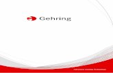 Advanced Honing Technology...02 03 Our Introduction As a globally operating machine tool company and expert in the field of advanced honing technology, Gehring unites both tradition