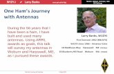 One Ham’s Journey - QSL.net Journey.pdf · 7BDXCC WAS(x2) VUCC(6m) WPX W1DYJ ~ Larry Banks DX Challenge One Ham’s Journey with Antennas October 2018 One Ham’s Journey with Antennas