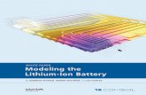 WHITE PAPER Modeling the Lithium-Ion Battery · COMSOL WHITE PAPER SERIES MODELING THE LITHIUM-ION BATTERY 4 PERFORMANCE MODELS A typical experiment that can be accurately described