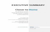 EXECUTIVE SUMMARY Closer to Home - CSG Justice Center€¦ · Tony Fabelo, PhD Nancy Arrigona, MPA Michael D. Thompson Council of State Governments Justice Center Austin Clemens,