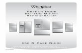 FRENCH DOOR BOTTOM MOUNT REFRIGERATORpdf.lowes.com/useandcareguides/883049357102_use.pdf · 2018-08-20 · The French Door Bottom Mount has the most fresh food storage space available,
