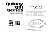 -Quincy QslInstruction Manuals3.amazonaws.com/bobspdf/mn/d/8931724952.pdf · 2015-07-23 · -Quincy Qsl Series INDUSTRIAL HELICAL SCREW AIR COMPRESSORS 0[1 FLOODED, SINGLE STAGE /----..*