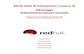 Storage Administration Guide - Deploying and configuring ...fcs/Doc/RedHat/Red_Hat...This guide provides instructions on how to effectively manage storage devices and file systems