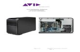 Avid Configuration Guidelines HP Z4 G4 workstation 6 to 18 ...resources.avid.com/supportfiles/config_guides/AVID... · Page 2 Dave Pimmof 13 –Avid Technology Dec 30, 2019 Rev J