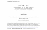 Specification for an XML Schema for Contributing Records via · 2017-10-05 · "classification." The substantive ... Description of Works of Art (CDWA) and Cataloging Cultural Objects