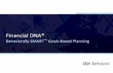 FDNA Behaviorally Smart Goals Based Planning · 2017-09-16 · centered business which is ... “The New World Culture” for Advisors How Will You Put Clients at the Center of the