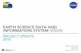 EARTH SCIENCE DATA AND INFORMATION SYSTEM (ESDIS) ESDIS... · 3 ESDIS UPDATE 2016 ESDIS MANAGES THE SCIENCE SYSTEMS OF EOSDIS ESDIS is responsible for: Processing, archiving, and