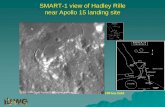 SMART-1 view of Hadley Rille Rille near Apollo 15 landing siteunipd-scuolagalileiana.it/sites/default/files/Foing... · & Robotic village (GLXP, Chang’e3, Selene2, Lunaglob, Luna