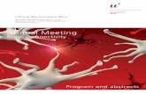 11th Annual Meeting Tagungsmappe · brain-implemented algorithms, which may inspire novel machine learning, to map the imprints of sensory experience onto neuronal networks in the