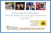 Credentials for SOA 111417 - Think Collegethinkcollege.net/sites/default/files/files/resources/Meaningful Credentials...•Creative Approaches to Meaningful Credentials –April 2017