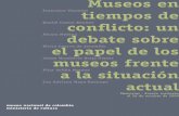 Francesco Vincenti tiempos de - Museo Nacional de Colombia · Cada año, el Consejo Internacional de Museos –ICOM– propone una temática alrededor de la cual los museos de los