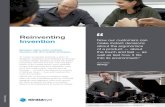 Reinventing - Stratasys: 3D Printing & Additive Manufacturing · Reinventing Invention Synergy’s clients make confident ... printing for the body, casting for the light pipes, sanding
