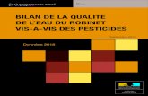 BILAN DE LA QUALITE DE L’EAU DU ROBINET VIS-A-VIS DES ... · données 2018 bilan de la qualite de l’eau du robinet vis-a-vis des pesticides bilan septembre 2019 , ,qwurgxfwlrq
