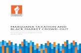 Marijuana Taxation and Black Market Crowd-Out...debate over the appropriate rates of marijuana taxation. Table ES1 provides cost estimates for each stage of producing marijuana flower