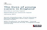 Lives of young carers in England: Appendices · Act 2014, which requires local authorities to identify young carers and assess their support needs. It defines a young carer as a person