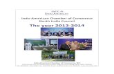 Indo-American Chamber of Commerce North India Council The ... · Indo-American Chamber of Commerce North India Council The year 2013-2014 Indo-American Chamber of Commerce, NIC PHD