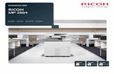 RICOH 03 - Western Illinois UniversitySupported Paper Sizes4.6 Seconds for MP 2554/MP 3054 5.5" x 8.5" – 12" x 18" (A6 – A3) 4.3 Seconds for MP 3554 Supported Paper Weight Warm-Up